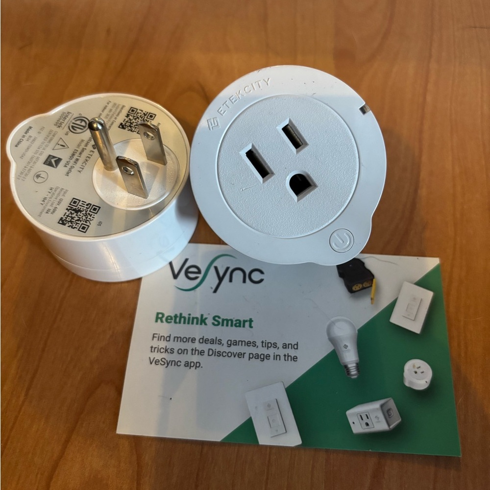 Etekcity Smart Plug White x2